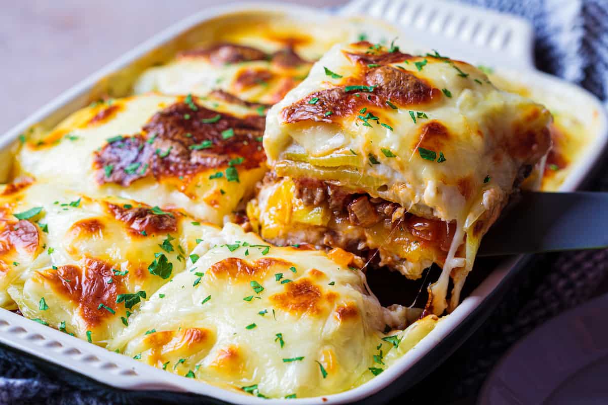 receta original moussaka
