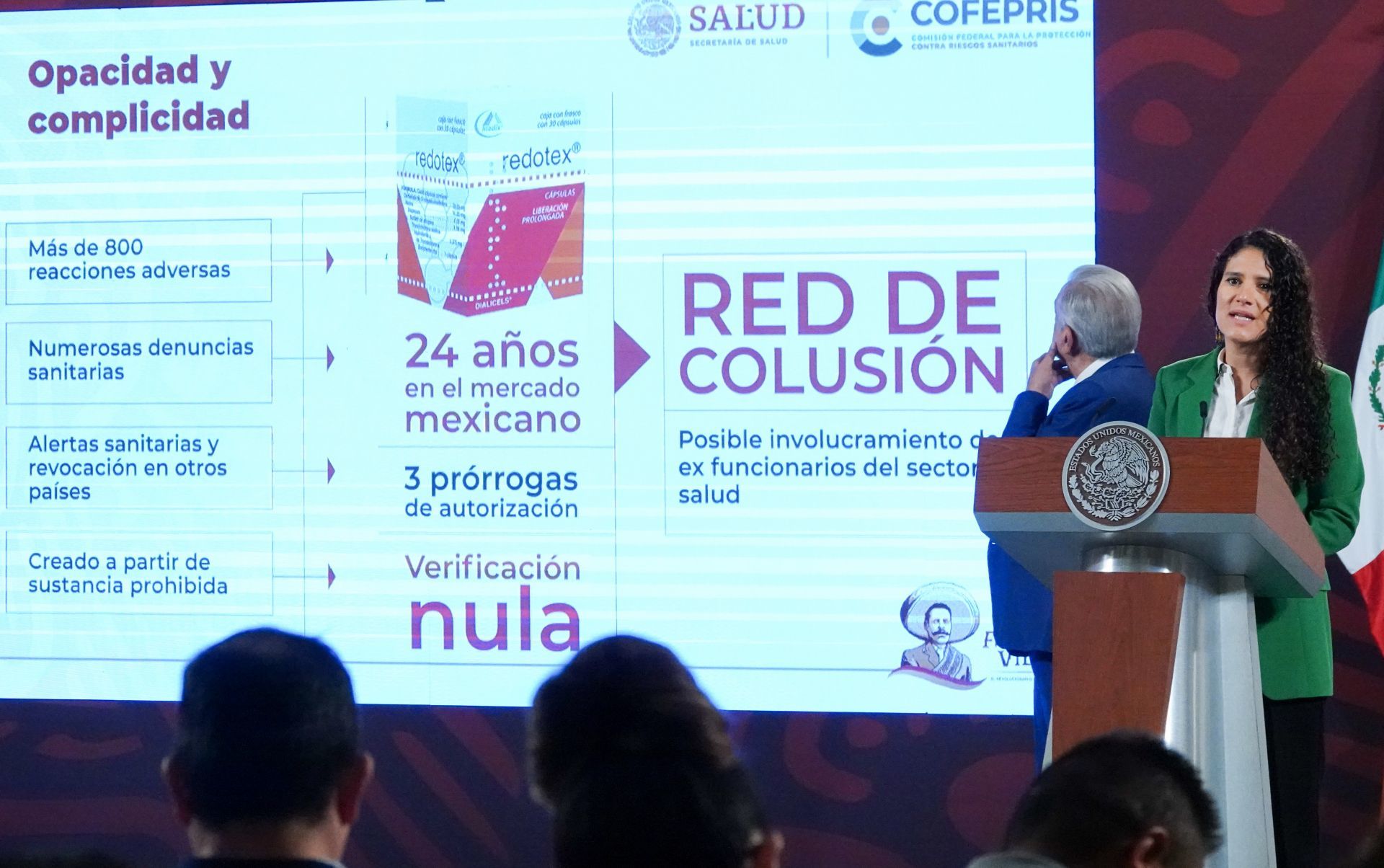 Cofepris cancela venta de Redotex, supuesto fármaco para bajar de peso que pone en riesgo la salud 