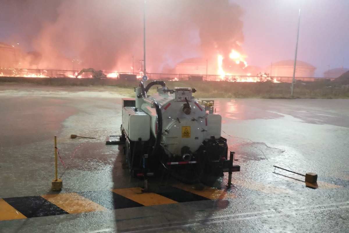 Mueren cinco personas por incendio en la refinería Dos Bocas; una era trabajadora de Pemex