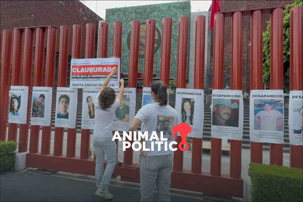 “No es para buscar, es una pantalla”: familiares protestan contra reforma en materia de desaparición