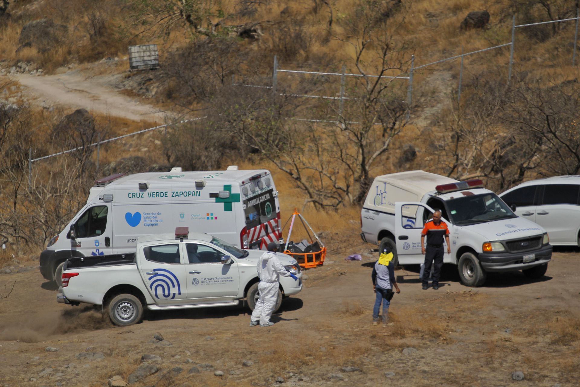 Restos encontrados en barranca tienen características de los jóvenes desaparecidos en Zapopan
