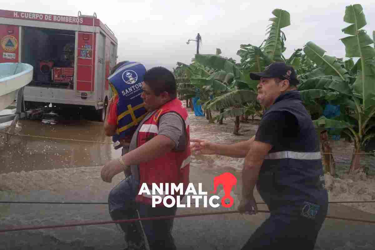 Tras lluvias, tres ríos de Tabasco están en alerta por posible desbordamiento; hay dos más en riesgo