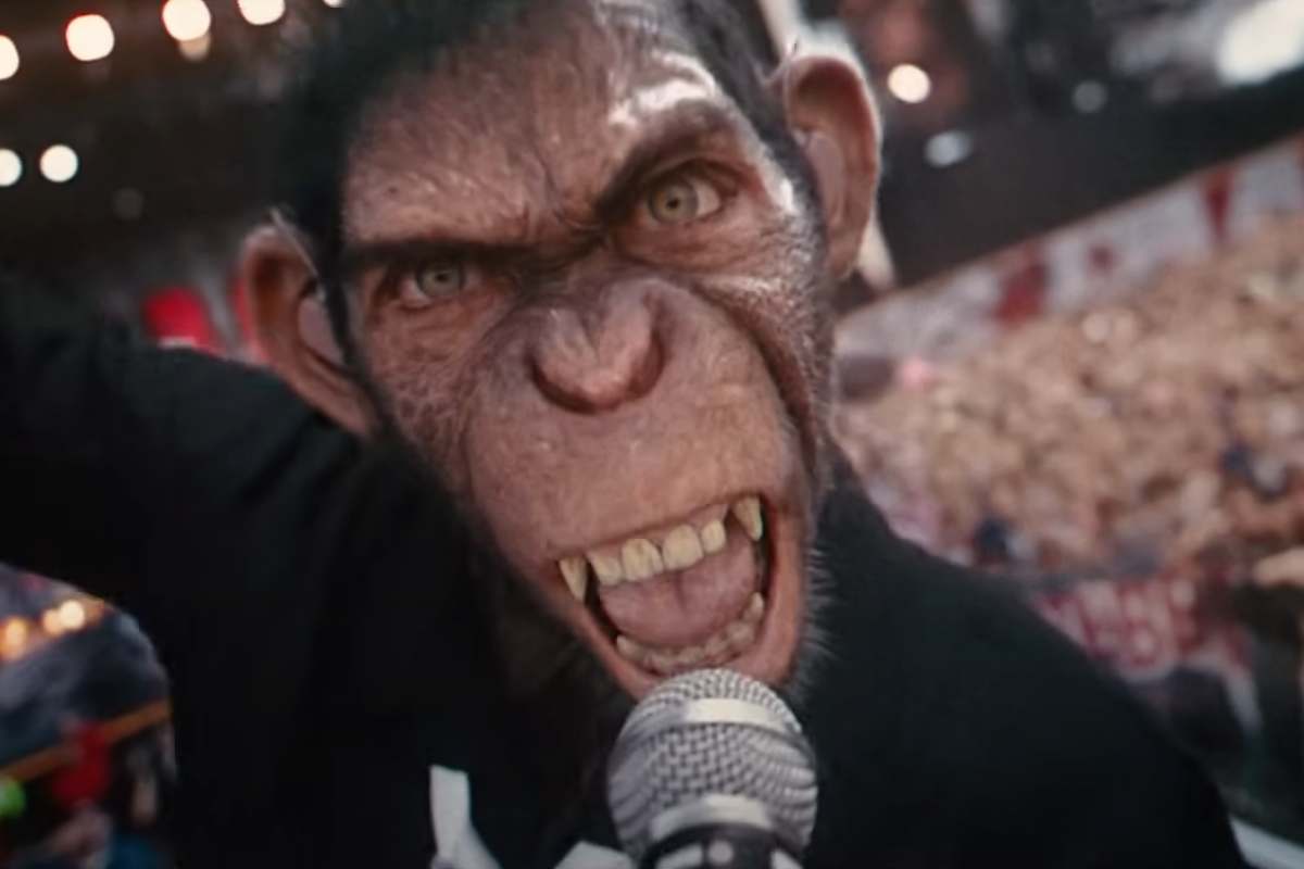 'Better man' la Biopic de Robbie Williams en la que será representado por un mono