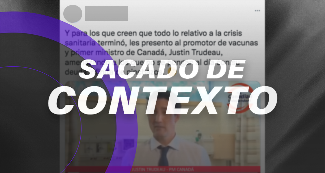 Trudeau no amenazó a la gente con imponer nuevas restricciones si no se vacunan
