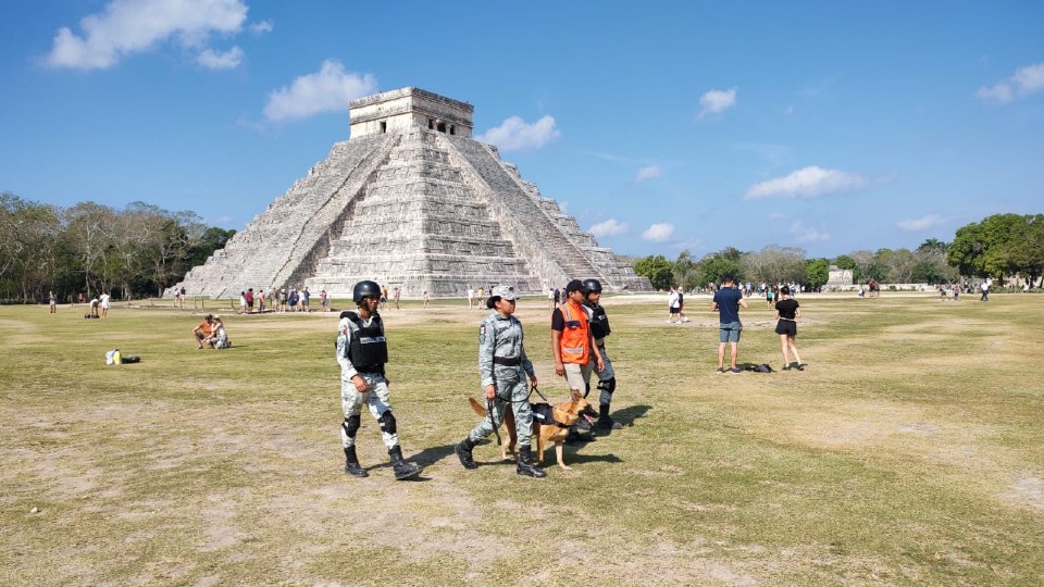 Despliegan 8 mil 524 elementos de la Guardia Nacional para cuidar a turistas en Semana Santa 