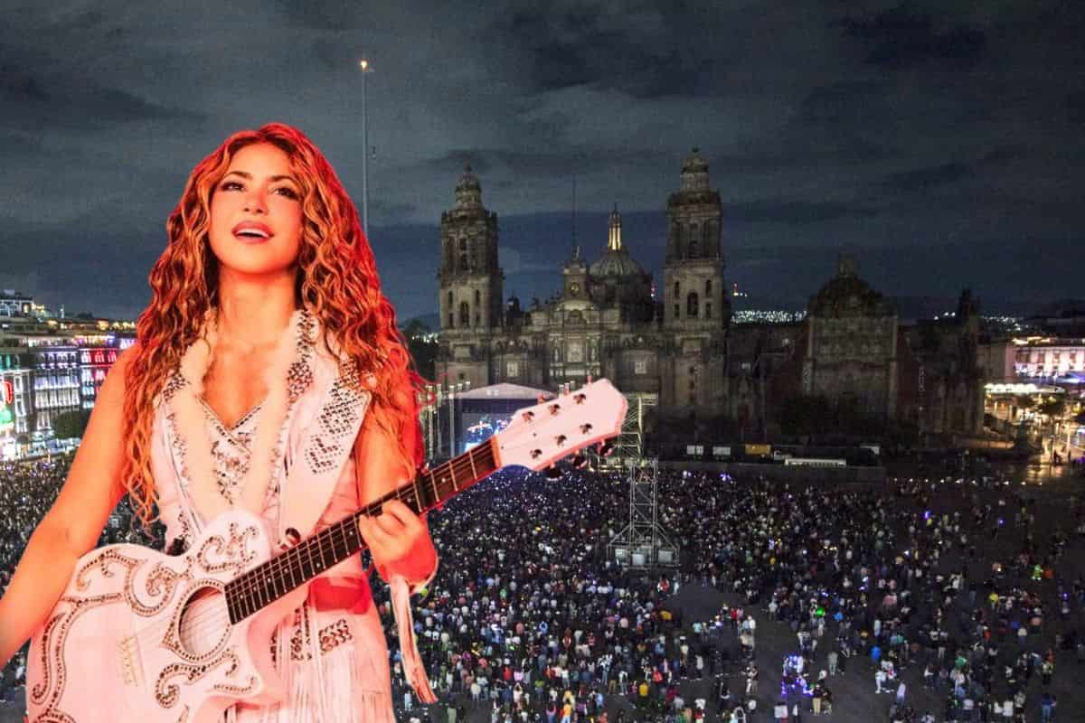 Guía de Shakira gratis en el Zócalo (pantallas, horarios del metro y hasta vacunas)