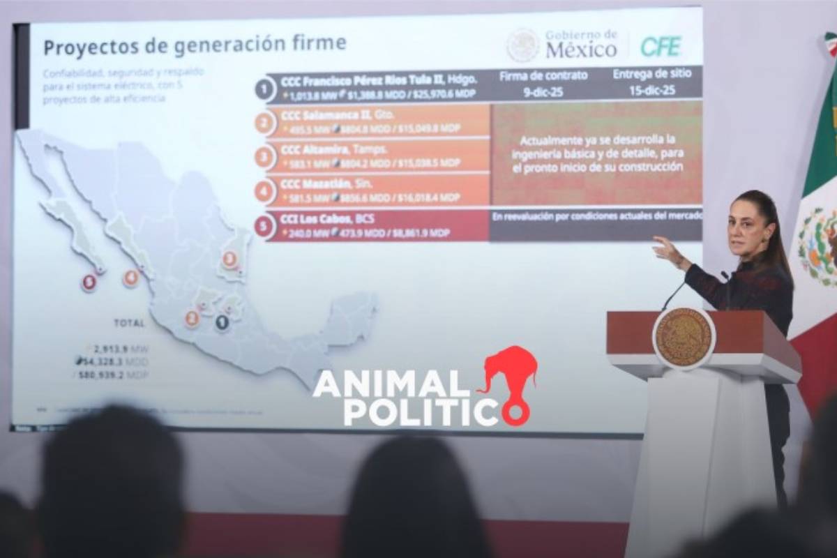 CFE busca aumentar generación de energía; prevé inversión de 80 mil mdp y participación de privados