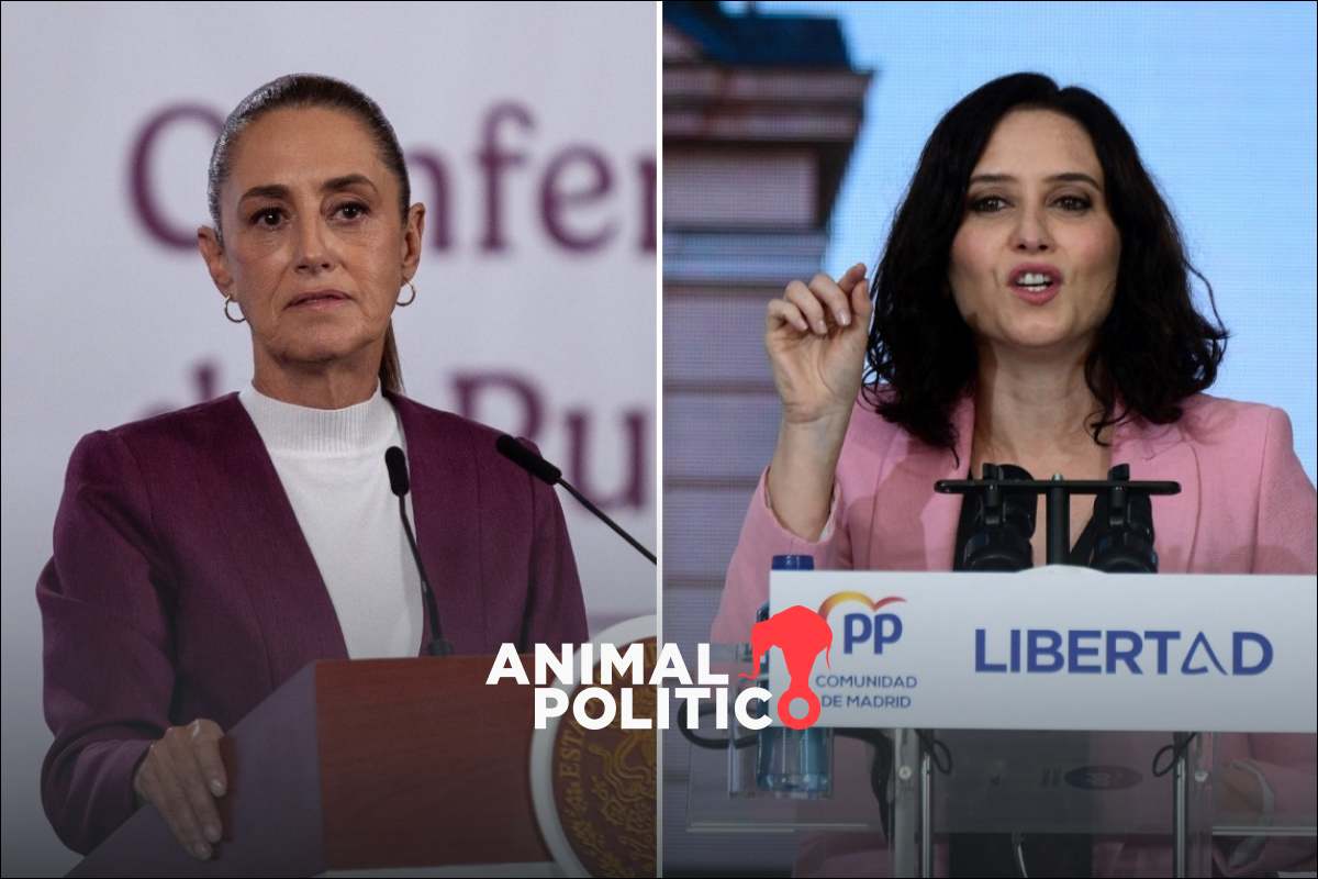 Sheinbaum califica de "falsas" las acusaciones de Díaz Ayuso que califican a México de “narcoestado”