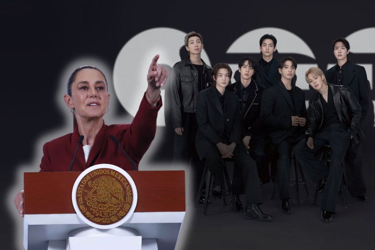 "Lo mejor sería que fuera gratuito", Sheinbaum insiste en tener más fechas de BTS en México