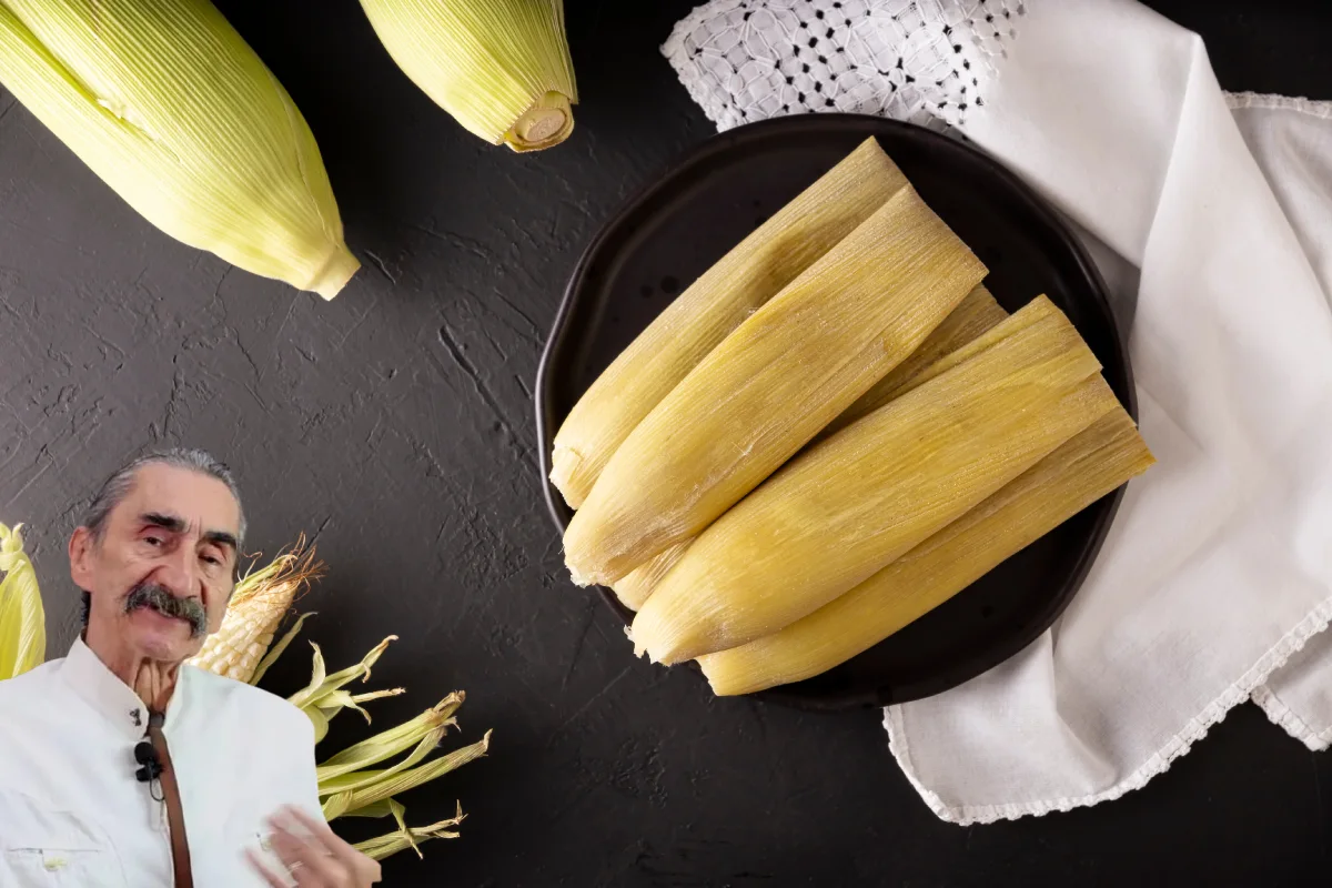 Picte de elote o tamal de elote, la receta tradicional de Yuri de Gortari