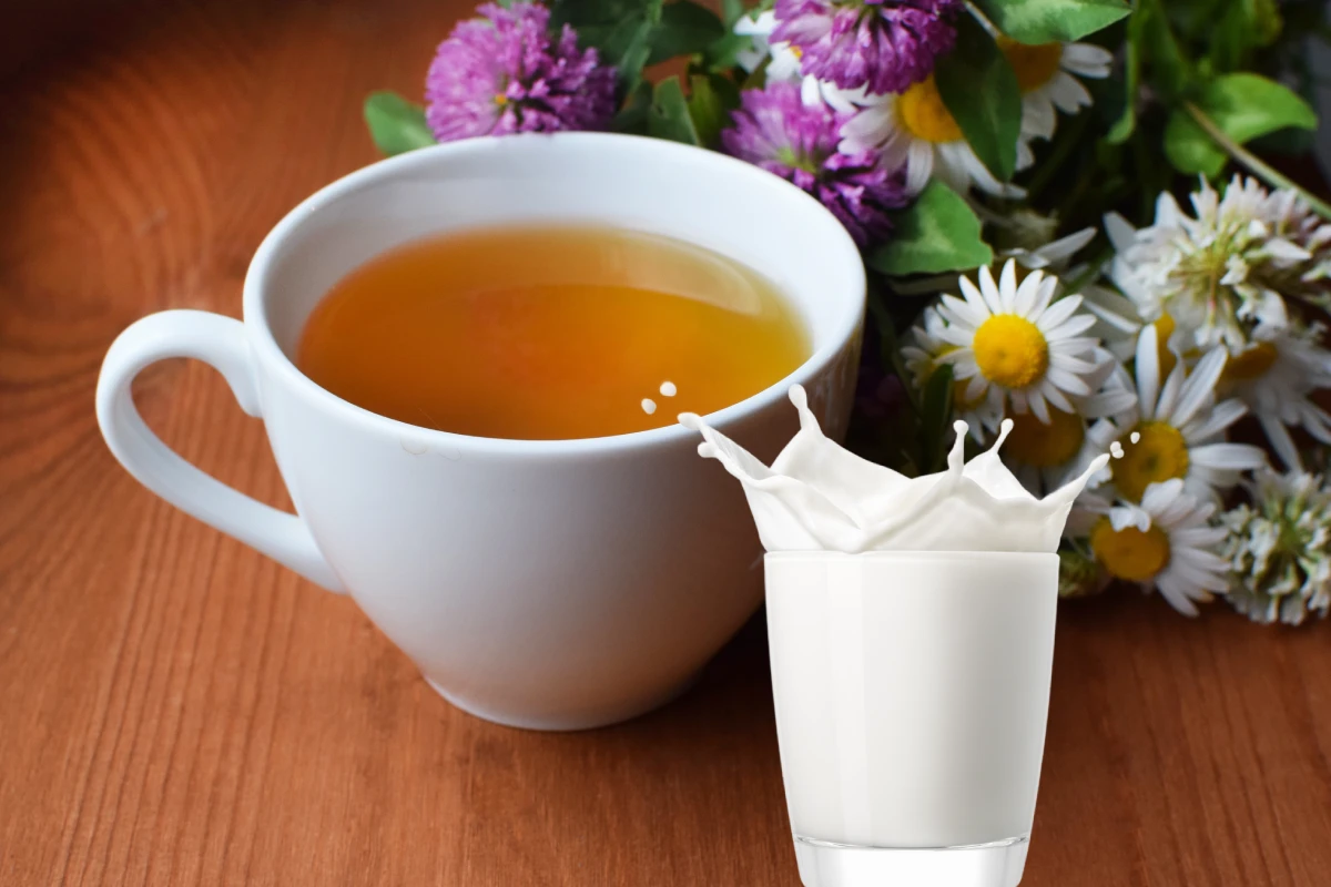 Té de manzanilla con leche ¿la solución para dormir toda la noche?