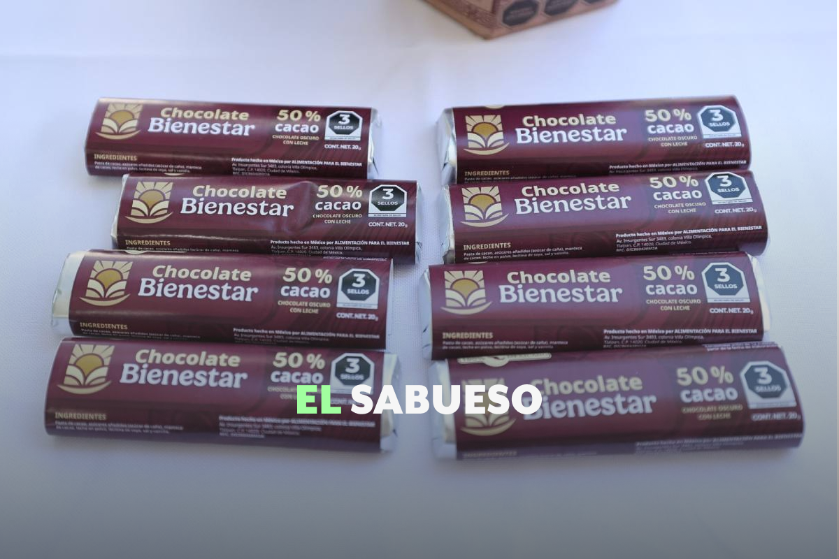 El Chocolate Bienestar, ¿tiene menos azúcar que otros, como dijo Claudia Sheinbaum? 