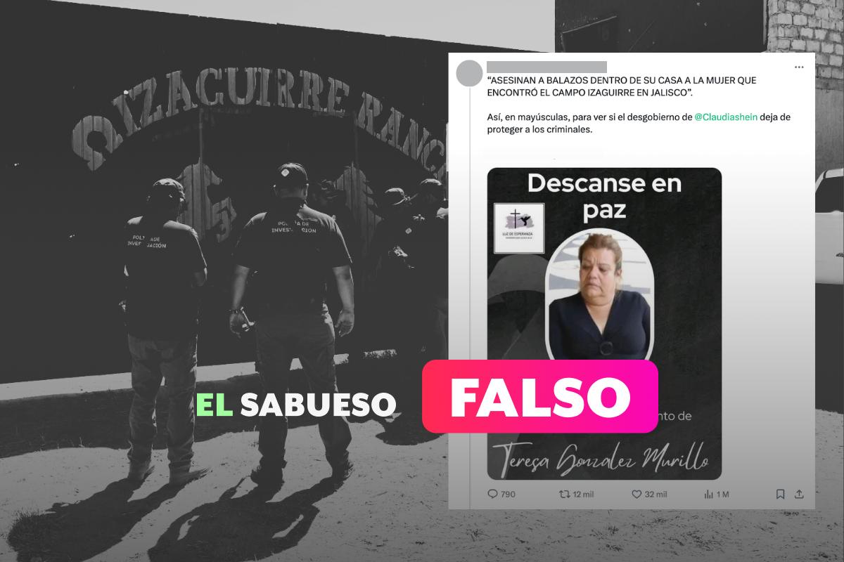 Una buscadora de Jalisco sí fue asesinada, pero no es quien halló el Rancho Izaguirre