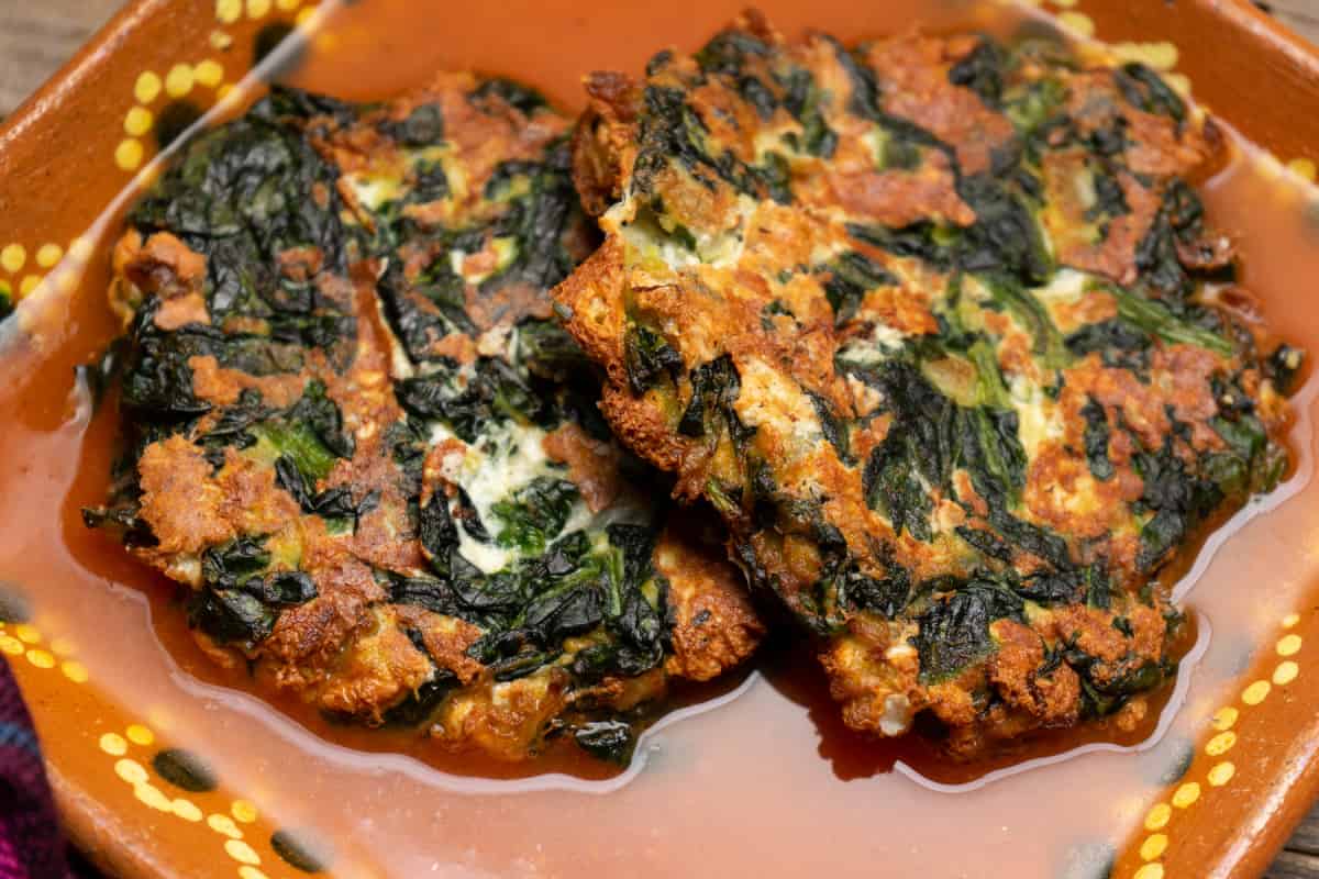 Tortitas de espinaca con queso: receta de Cuaresma fácil