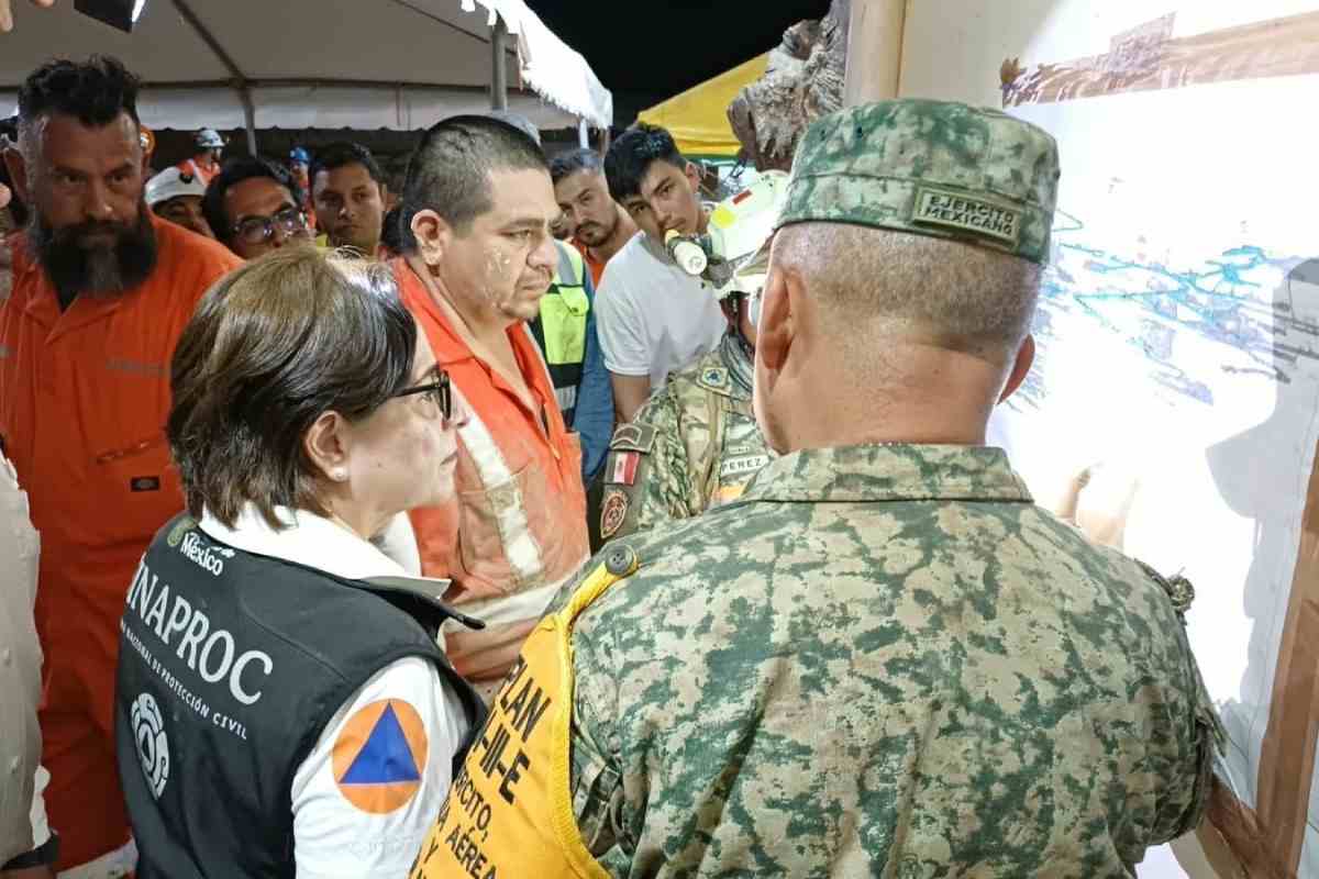 Recatte de mina en Rosario, Sinaloa