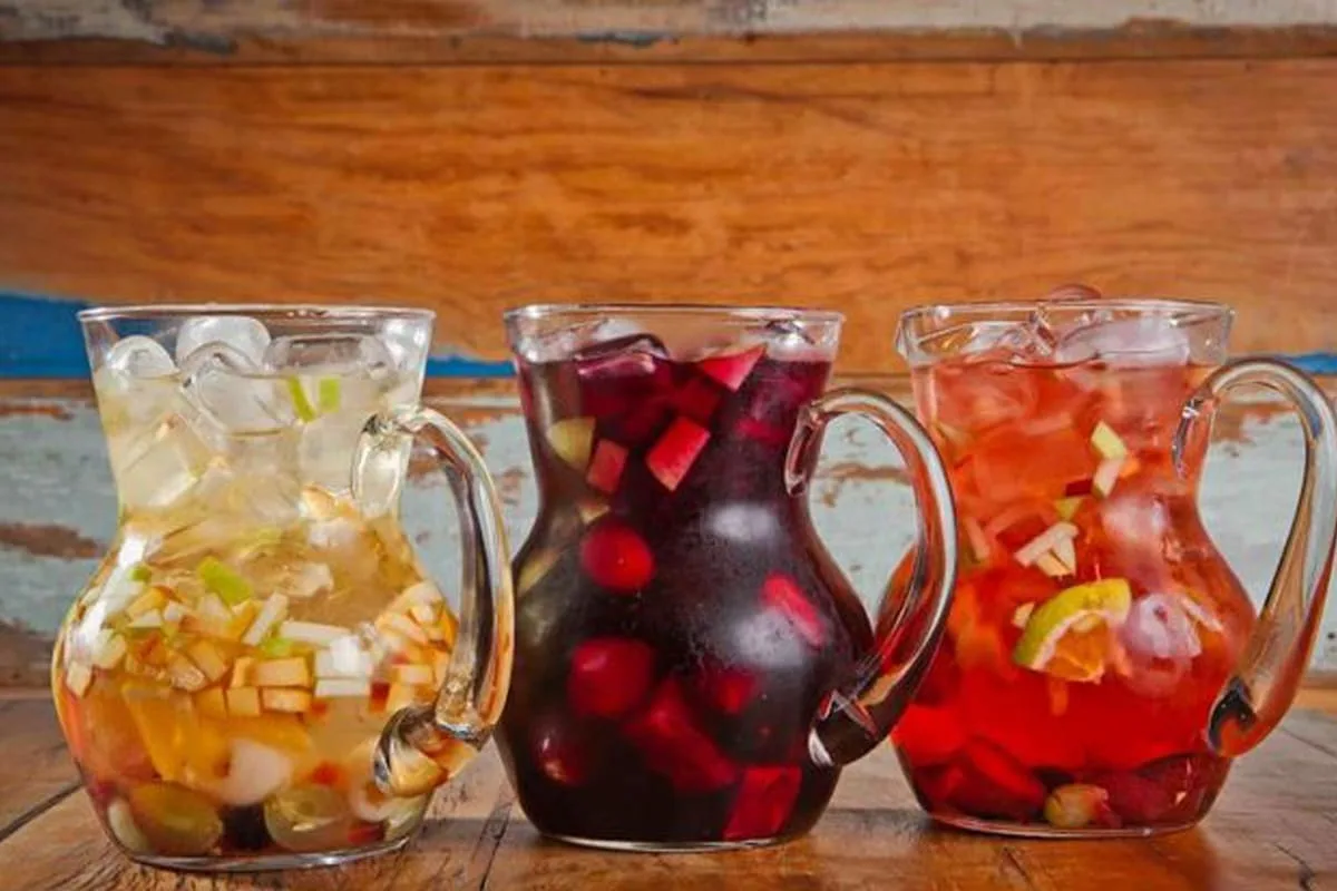 Clericot tinto, blanco y rosado, aquí te digo cómo hacerlos