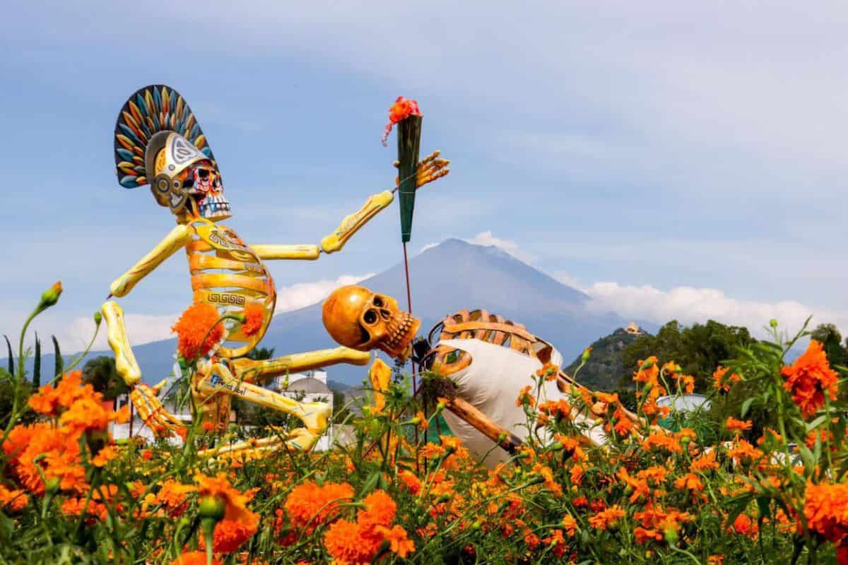 ¡Con 21 figuras monumentales! Así es Valle de Catrinas en Atlixco 2024