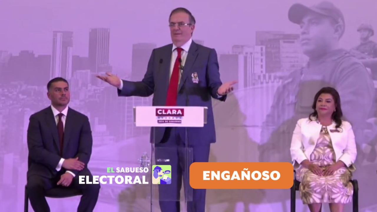 Ebrard usa cifras de asesinatos de CDMX y Guanajuato para hacer una comparación engañosa