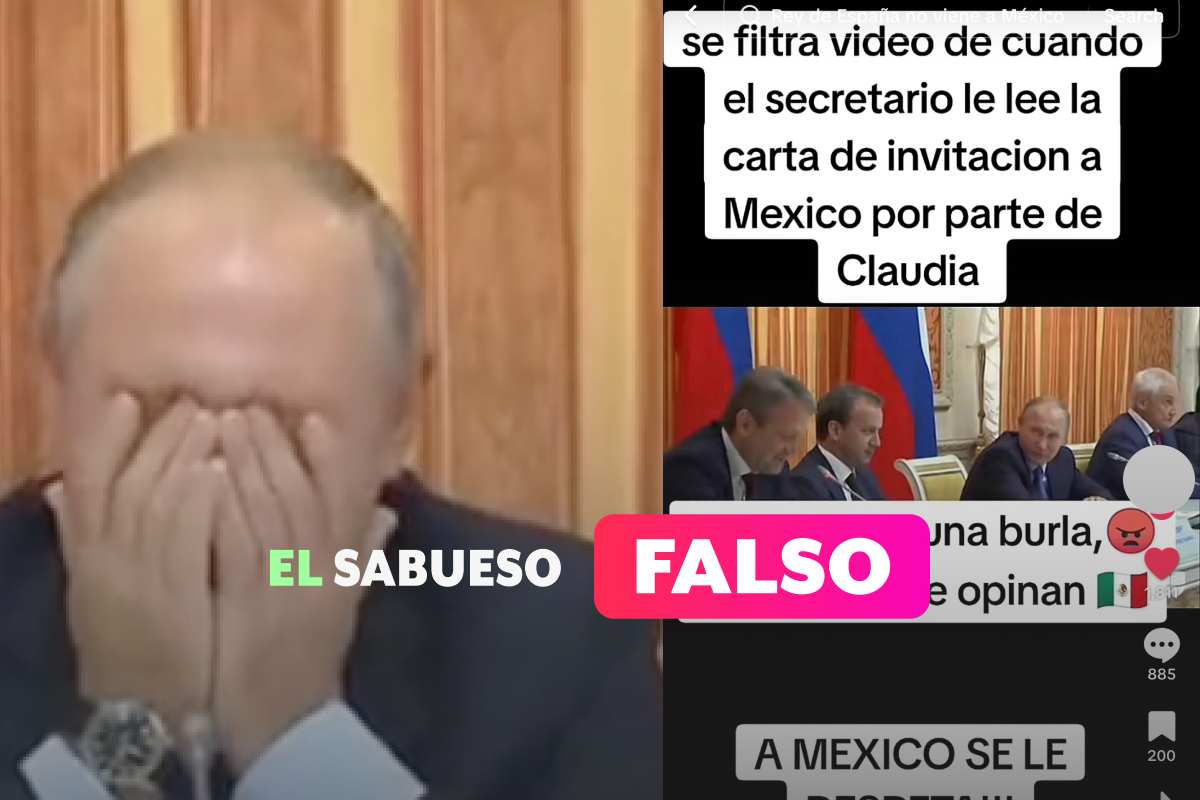 Falso que Vladimir Putin se burló por la invitación a la toma de protesta de Sheinbaum