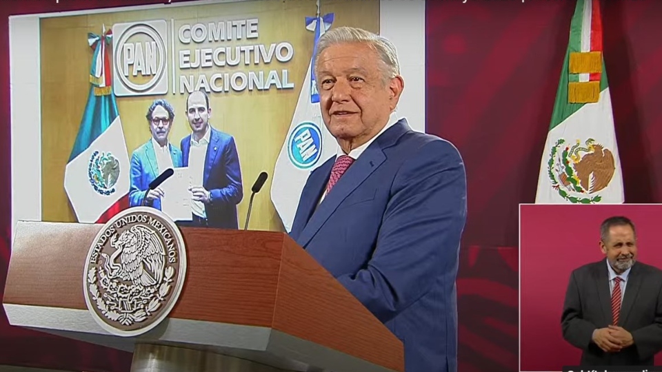 Votar por el PAN en el sur, solo que sea 'masoquista', dice AMLO