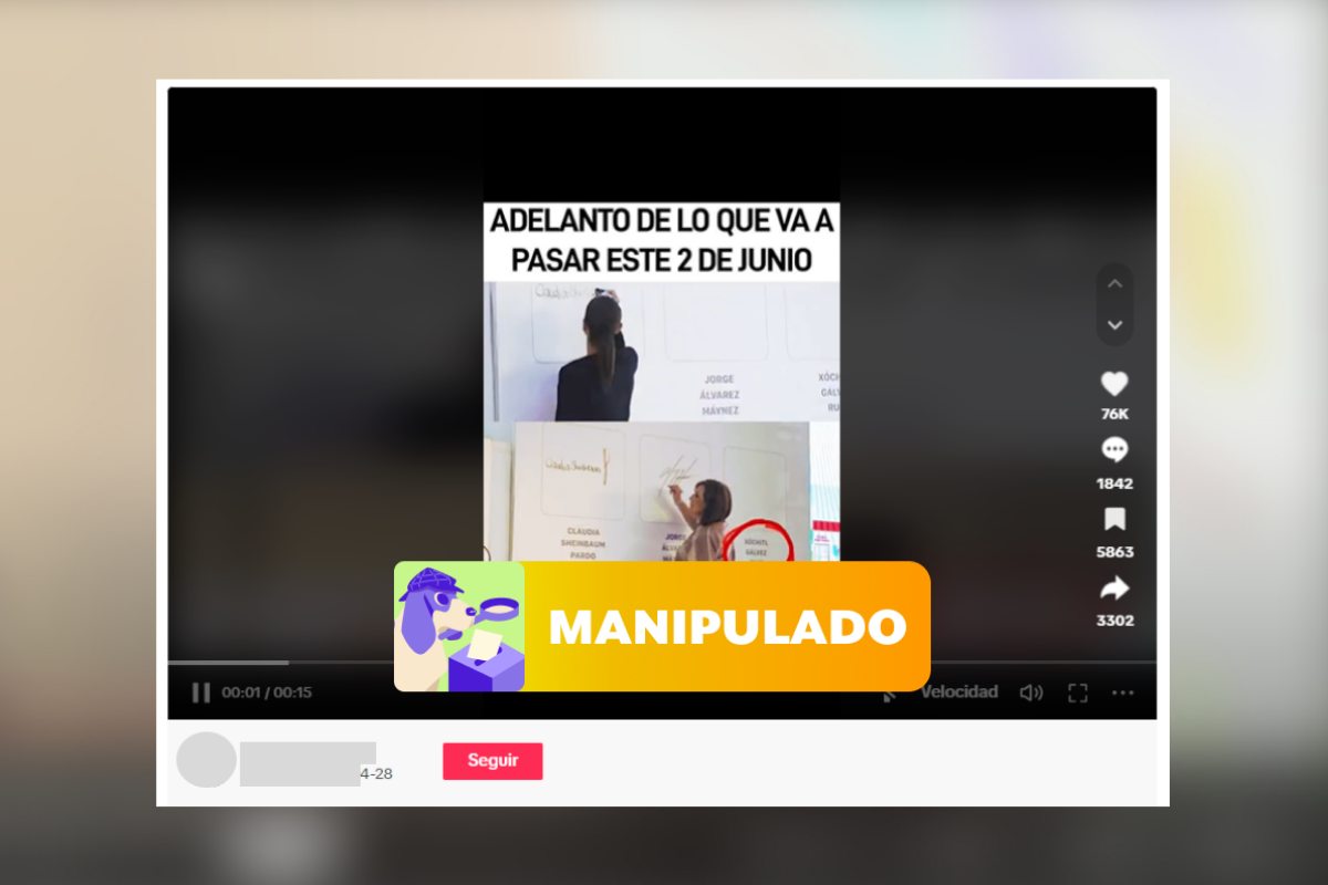 ¿Xóchitl Gálvez firmó en lugar de Jorge Álvarez Máynez? No, la foto fue manipulada