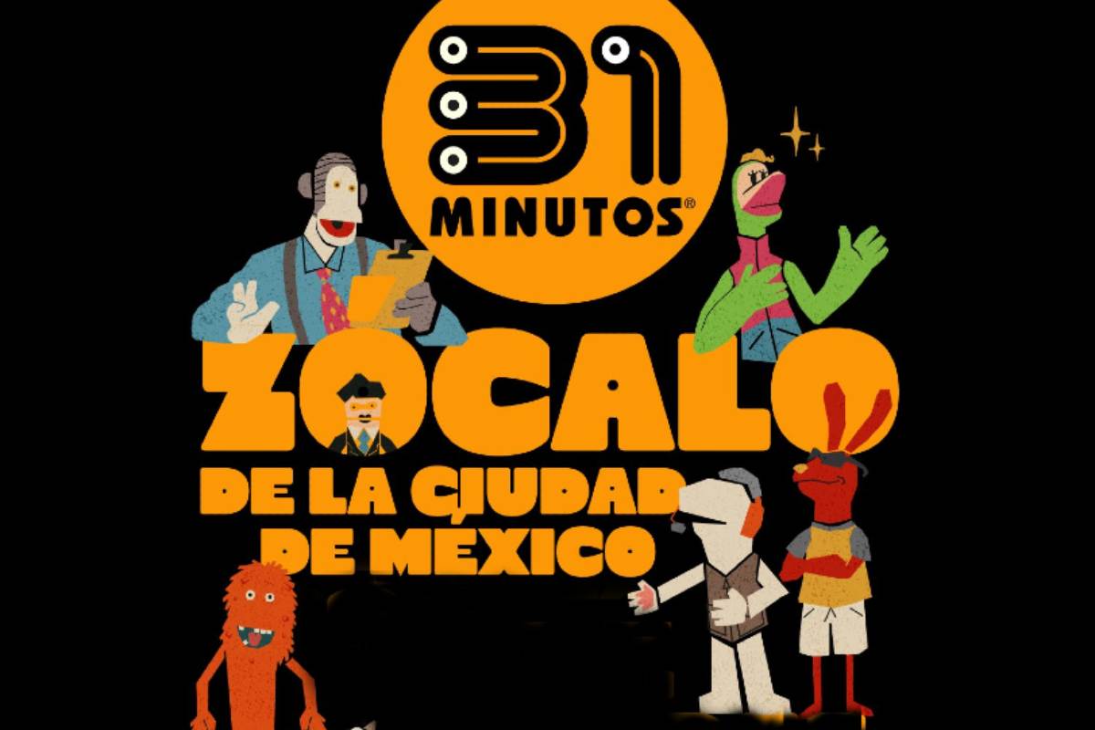 ¡A bailar sin cesar! 31 Minutos en el Zócalo