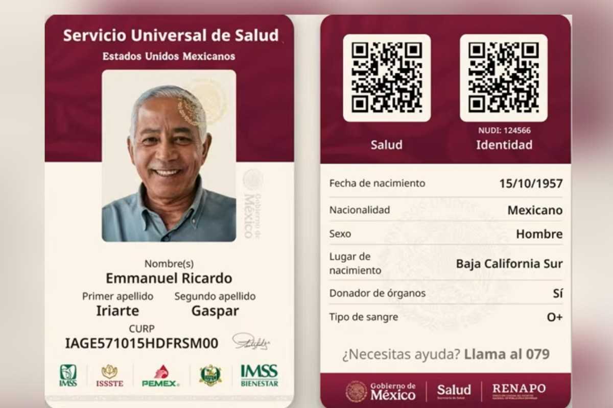 Abre registro para credencial del Servicio Universal de Salud para adultos mayores de 85