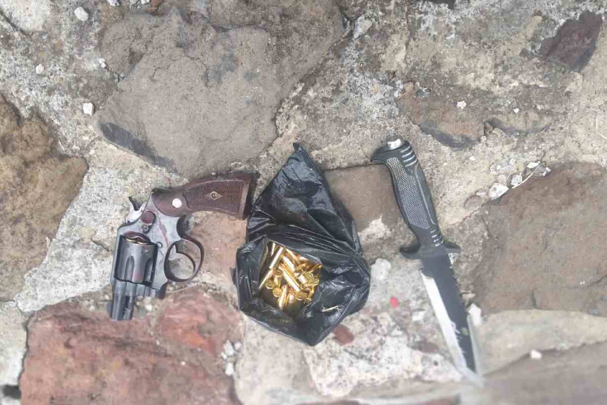 Armas atentado teotihuacán