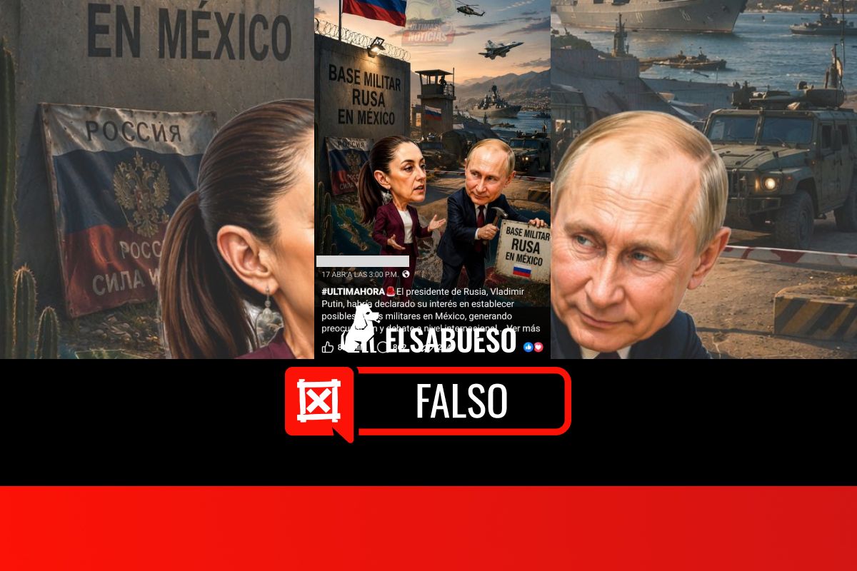 Putin no anunció bases militares rusas en México 