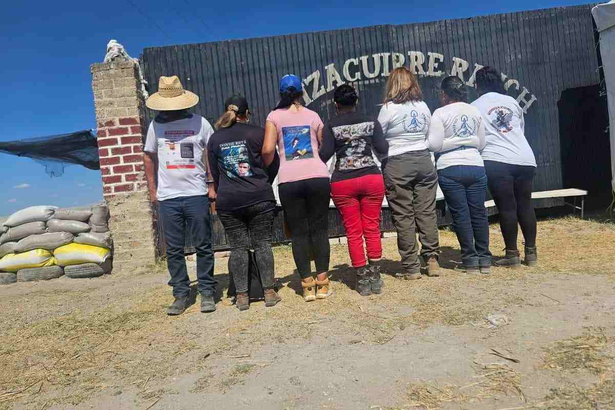 Colectivo guerreros buscadores jalisco rancho Izaguirre Teuchitlán visita fgr