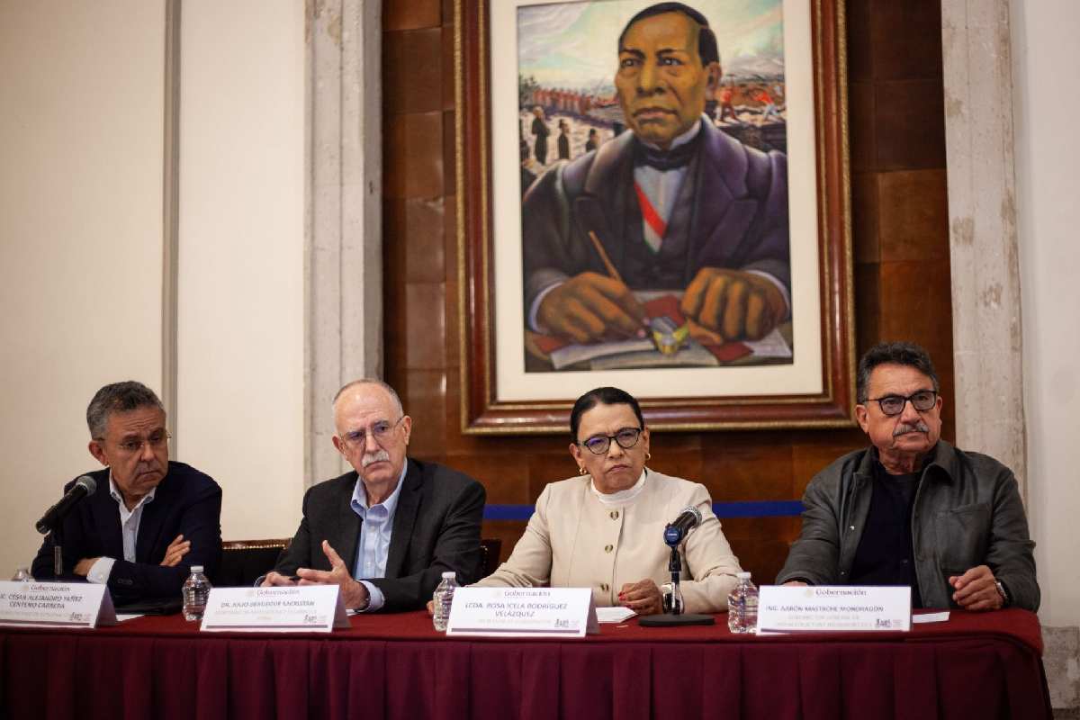 Conferencia de segob tras bloqueo de transportistas