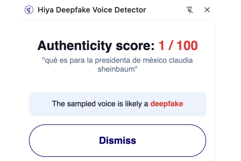  El video donde aparece la alcaldesa de Uruapan en realidad corresponde a una transmisión en vivo realizada el 17 de abril; la voz utilizada en el material fue generada con inteligencia artificial.