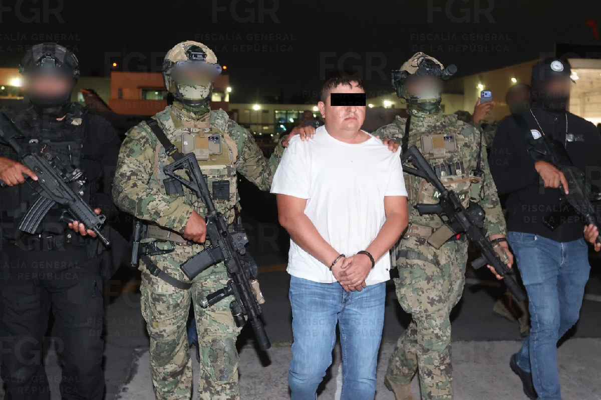 Dictan prisión preventiva a “El Jardinero”, señalado como sucesor de “El Mencho”: lo trasladan al Altiplano