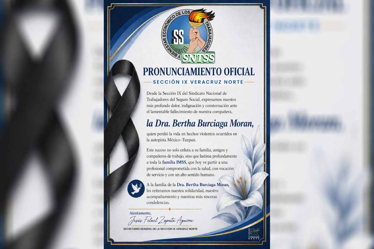Doctora muere durante persecución policial al norte de Veracruz; investigan a agentes involucrados