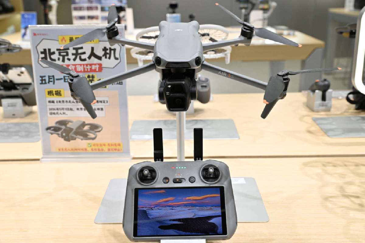 Dron prohibido en China