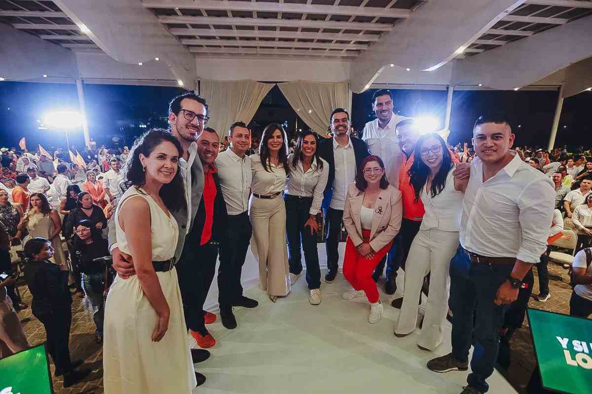 Evento de MC para recibir a Alejandra Gutiérrez