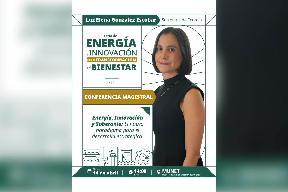 Feria de Energía e Innovación para la Transformación y el Bienestar conferencia magistral