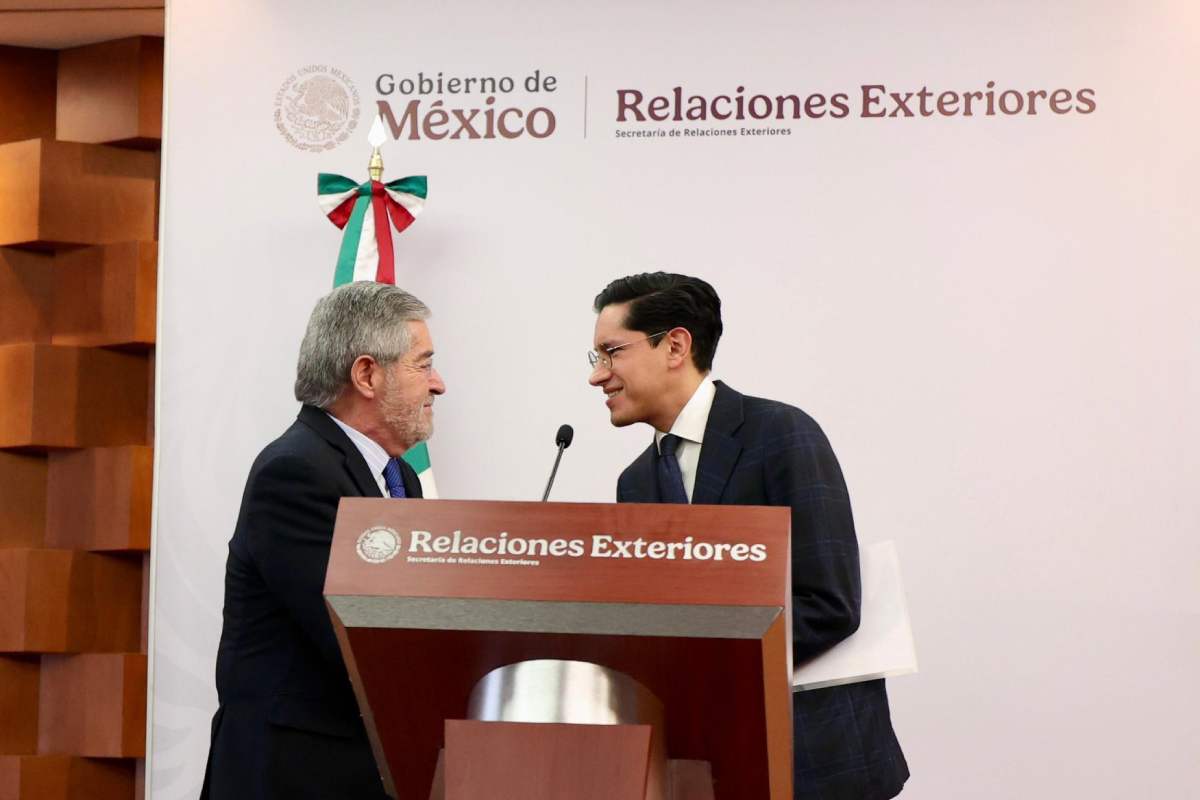 Juan Ramón de la Fuente y Roberto Velasco