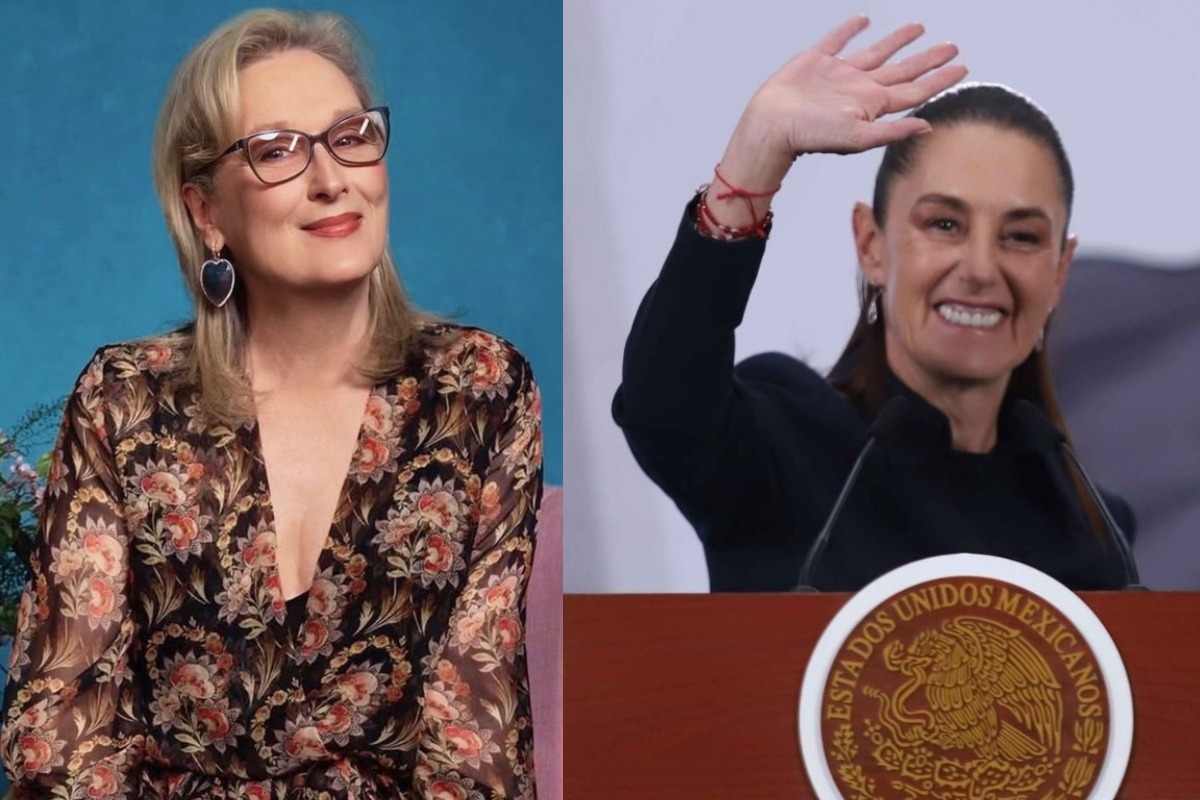 “La mejor actriz del mundo”_ Sheinbaum agradece a Meryl Streep por elogios