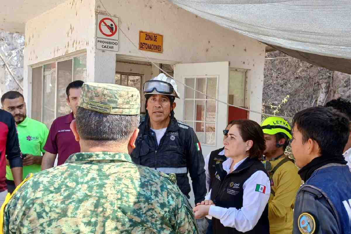 Localizan sin vida al último trabajador atrapado en la mina Santa Fe, en Sinaloa; inicia recuperación del cuerpo