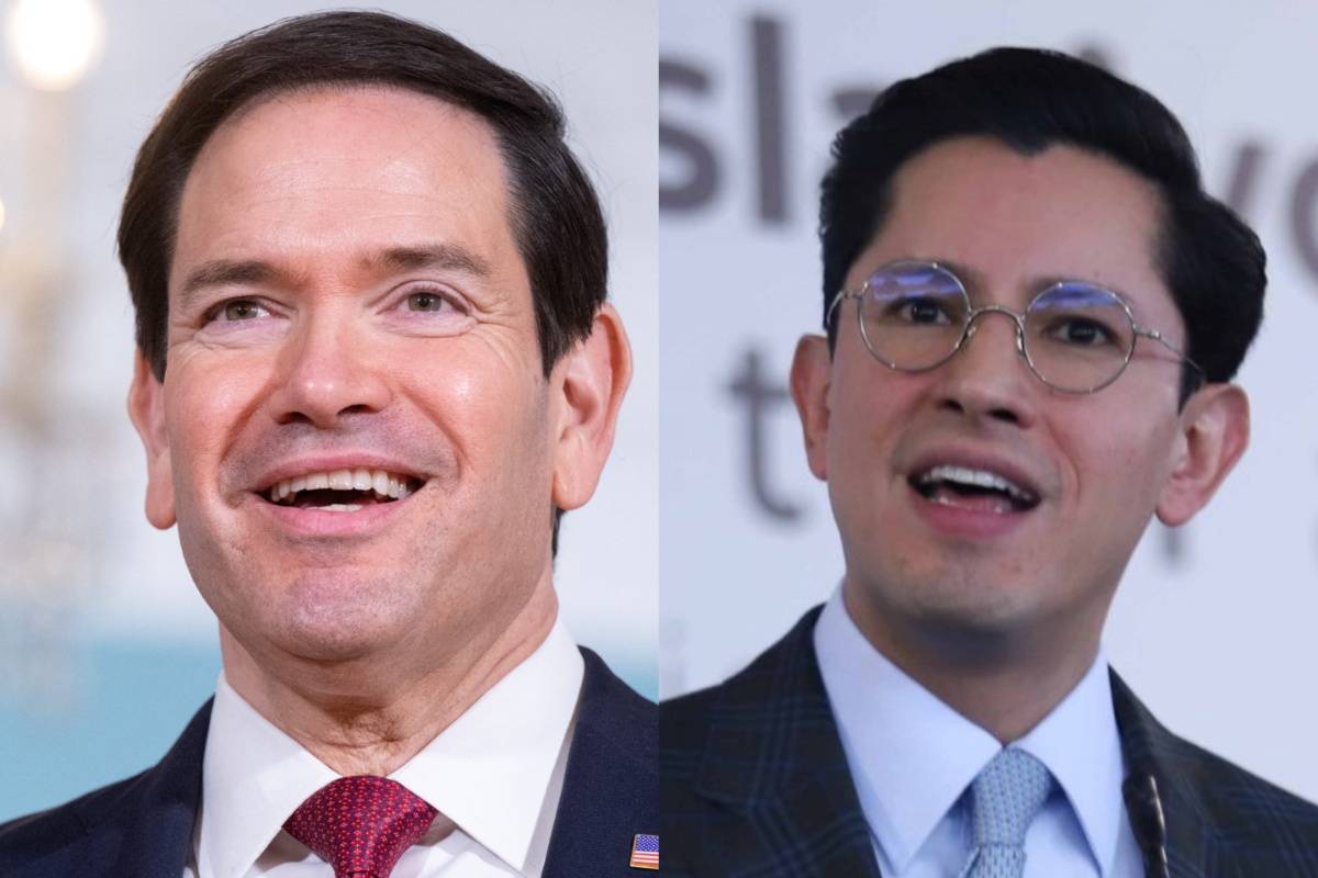 Marco Rubio conversa con el canciller Roberto Velasco: abordan temas como migración y seguridad