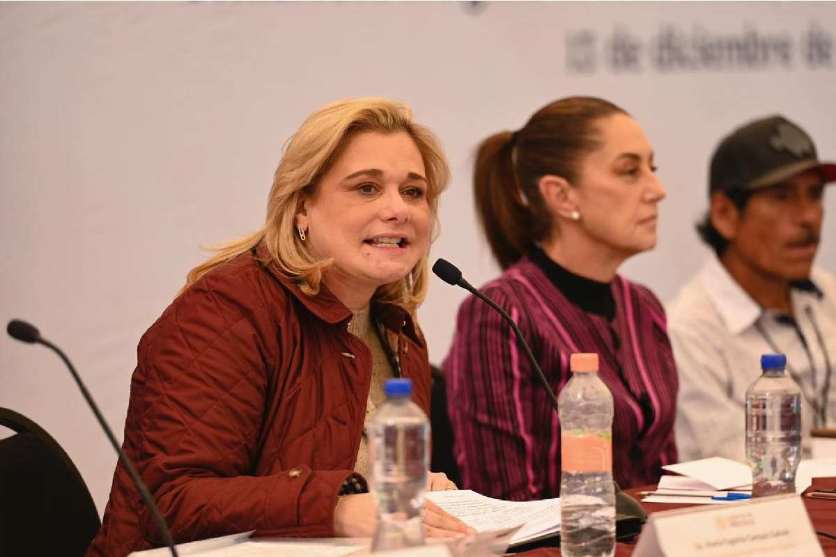 “No puedo hablar, estamos bajo investigación”: Maru Campos evita pronunciarse sobre presencia de agentes de la CIA