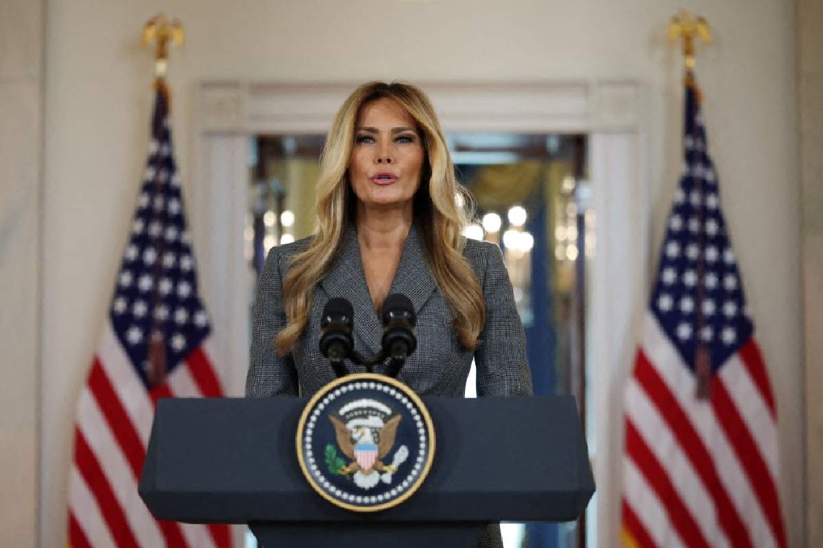Melania Trump niega relación con los abusos de Jeffrey Epstein: “las mentiras deben terminar hoy”
