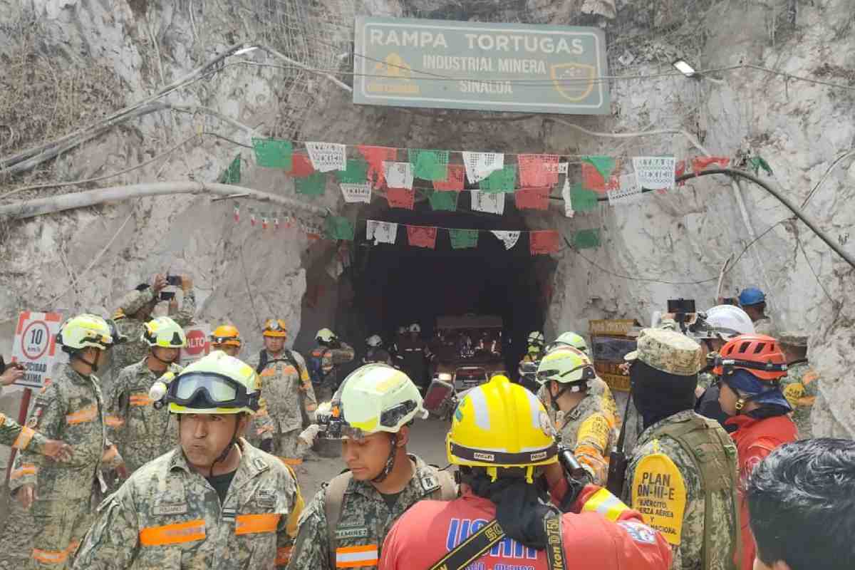 Minero Isidro Beltrán suma 28 días atrapado en la mina Santa Fe, en El Rosario, Sinaloa