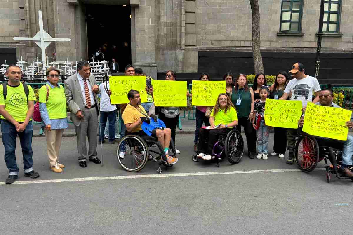 Personas Discapacidad suprema corte derecho consulta