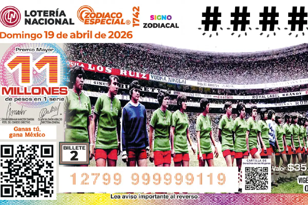 La Lotería Nacional y Panini lanzan un álbum retro rumbo al Mundial 2026