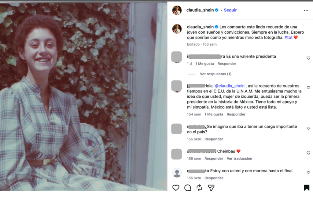 La imagen que desinforma en X y Facebook fue alterada mediante inteligencia artificial; la fotografía original de la mandataria data de abril de 2023.