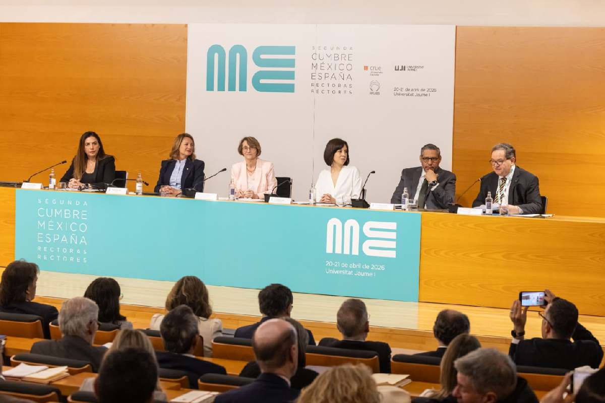 Rectores de universidades de México y España impulsan agenda conjunta de innovación y conocimiento
