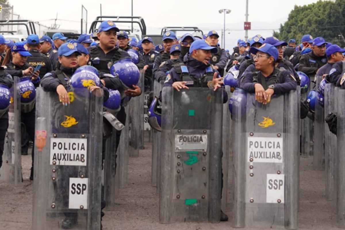 Secretaría de Seguridad asegura que atiende demandas de policías de CDMX tras manifestaciones