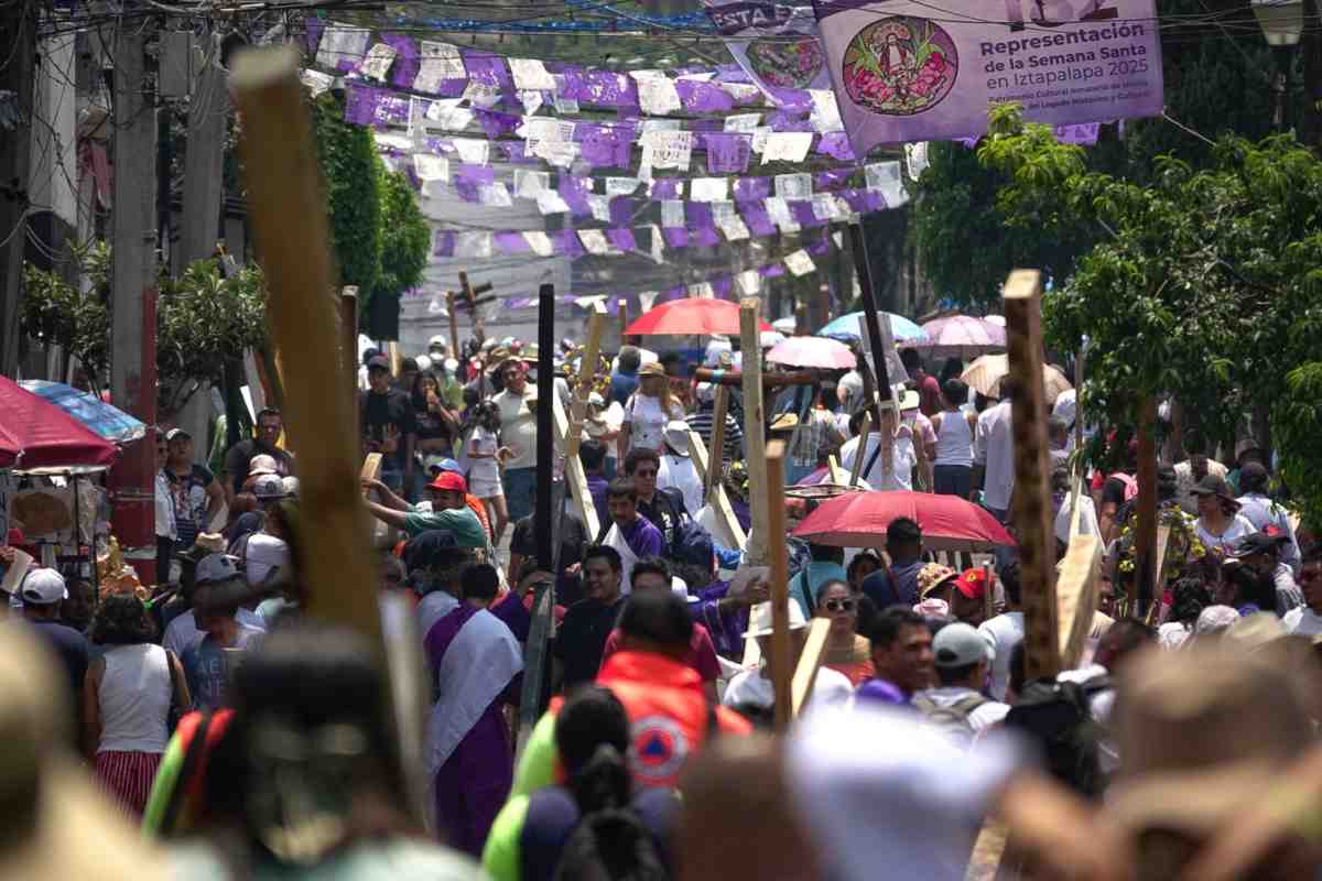 Semana Santa en Iztapalapa: calles cerradas, rutas y horarios por Viacrucis 